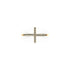 béni | Or Vermeil | Bague croix en diamant CZ
